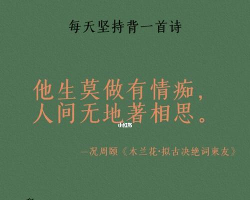 每天都是一首诗（寻找生活中的美好瞬间）