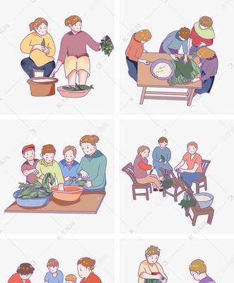 包粽子的故事（细心、耐心和热情）