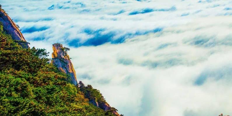 泰山之巅（以人心齐，方能攀登高峰）